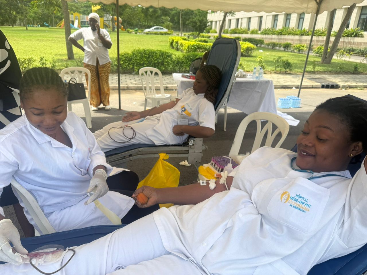 COLLECTE DE SANG 11 JUILLET 2025 HOPITAL MERE-ENFANT BINGERVILLE